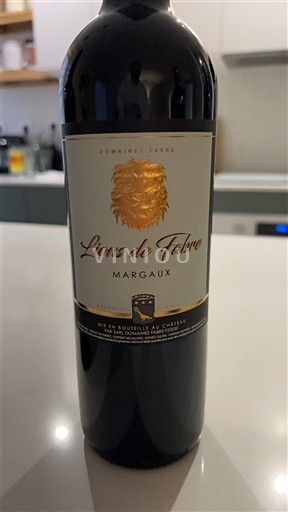 Bordeaux Margaux Château Fabre Lions de Fabre 2019