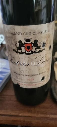 Bordéus Saint-Émilion Grand Cru Château Larcis 1974