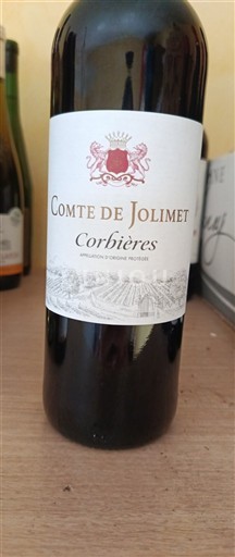 Langvedok Corbières Comte De Jolimet Neleten.