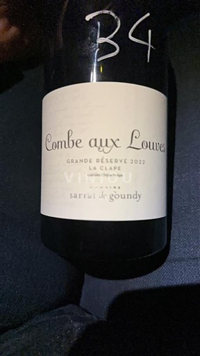 Langvedok La Clape Sarrat De Goundy Combe aux Louves 2022