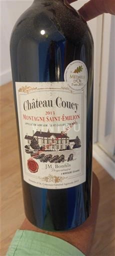 Bordeaux Montagne-saint-émilion Château Coucy 2013