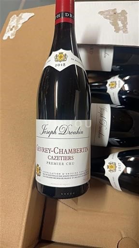 Burgundy Gevrey-Chambertin Premier Cru Joseph Drouhin Les Cazetiers 2018