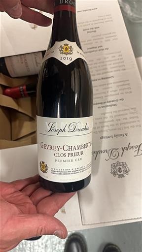 Burgundy Gevrey-Chambertin Premier Cru Joseph Drouhin Clos Prieur 2019