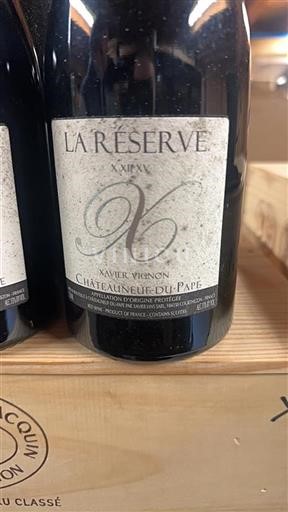 Rhônedalen Châteauneuf-du-Pape Xavier Vignon La Réserve 2015