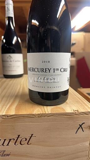Burgundi Mercurey Premier Cru Domaine Brintet La Levri%c3%a8re 2018