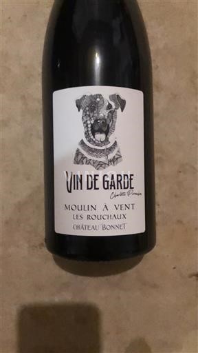 Beaujolais Moulin-à-vent Château Bonnet Les Rouchaux 2019