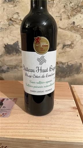 Burdeos Blaye-Côtes de Burdeos Château Haut Bigorre 2022
