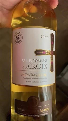Sudoeste Monbazillac Domaine La Croix 2022