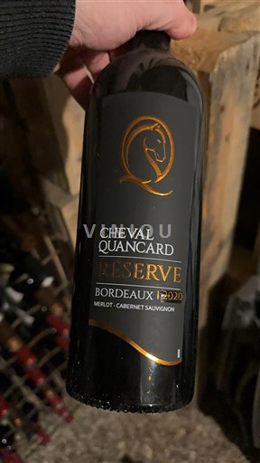 Bordeaux Cheval Quancard Réserve 2020