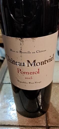 Bordeaux Pomerol Château Montviel 2015