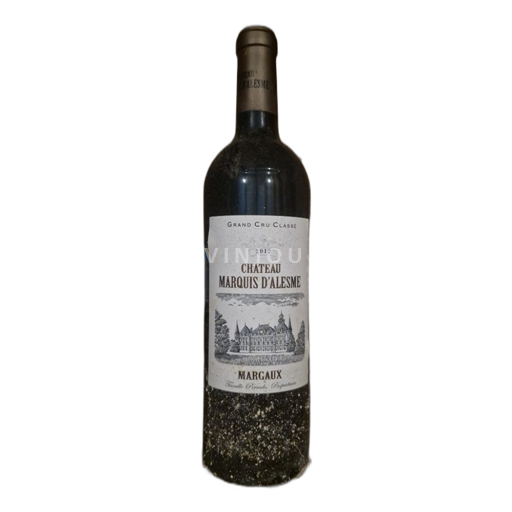 Bordeaux Margaux Grand Cru Château Marquis Alesme 2012