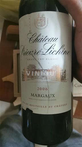 Burdeos Margaux Grand Cru Château Prieurélichine 2006