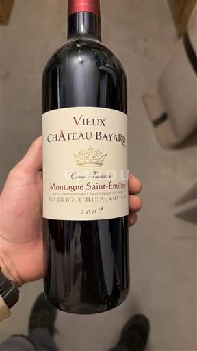 Bordeaux Montagne-Saint-Émilion Château Vieux Bayard Tradition 2009