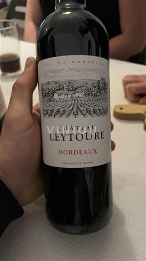 Bordeaux Château Leytoure Neleten.