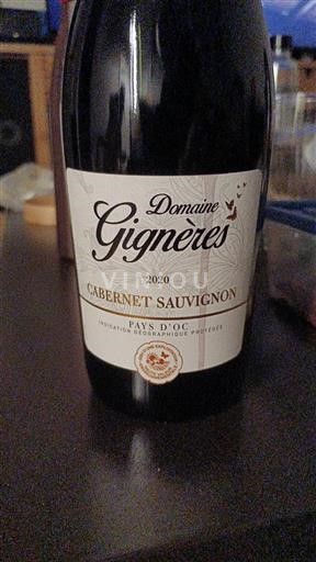 Languedoc ja Roussillon Pays d'Oc Domaine Gignères 2020
