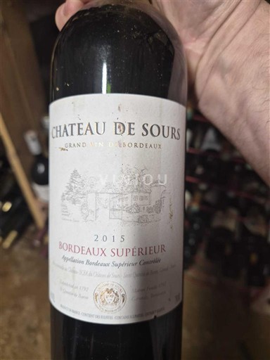 Bordeaux Bordeaux Supérieur Château Sours 2015