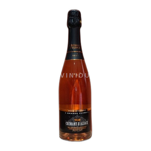 Vin Rosé brut Brut Rosé 2023 France Alsace Crémant-d'alsace AOC