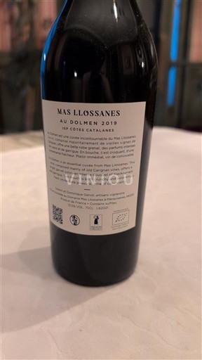 Languedoc và Roussillon Côtes Catalanes Mas Llossanes Au Dolmen 2019