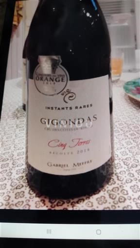 Valle del Ródano Gigondas Gabriel Meffre Cinq Terroirs 2018