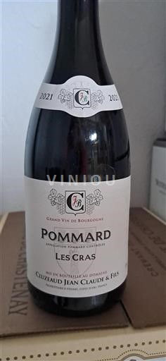 Burgundi Pommard Cluzeaud Jean Claude & Fils Les Cras 2021