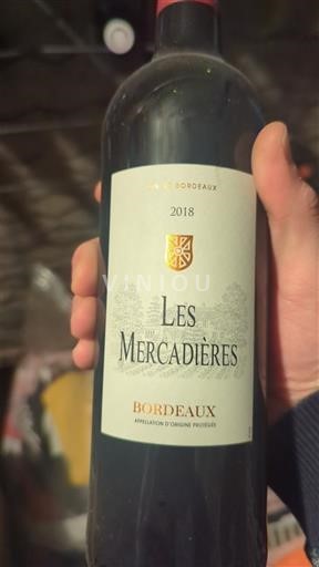 Burdeos Bordeaux Les Mercadières 2018
