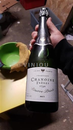 Champaña Champán Chanoine Frères Réserve Privée Sin añada