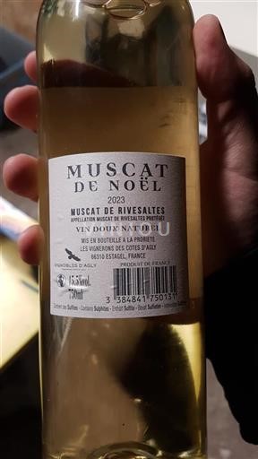 Roussillon Muscat di Rivesaltes Les Vignerons Des Côtes Agly Muscat de Noël 2023
