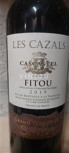 Languedoc Fitou Domaine Le Cazal Grand Terroir de Schistes 2019