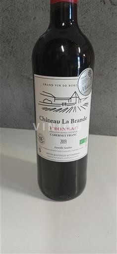 Bordeaux Fronsac Château La Brande 2019