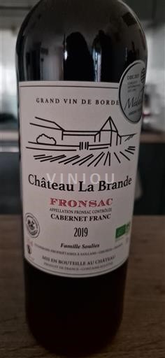 Burdeos Fronsac Château La Brande 2019