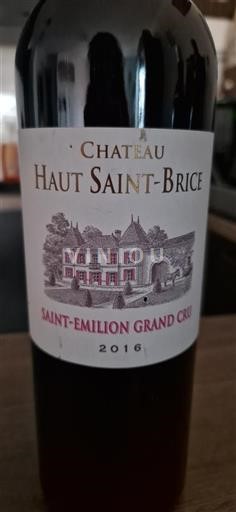 Bordéus Saint-Émilion Grand Cru Grand Cru Château Haut Saintbrice 2016