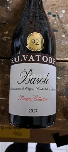 Piamonte Barolo Salvatore Private Collection 2017