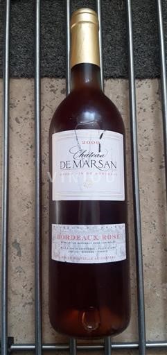 Bordeaux Bordeaux hồng Château Marsan 2009