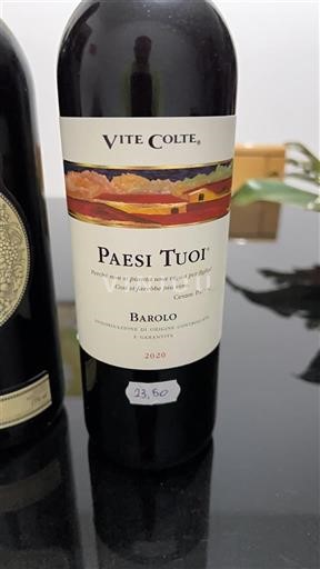 Piedmont Wines Barolo Vite Colte Paesi Tuoi 2020