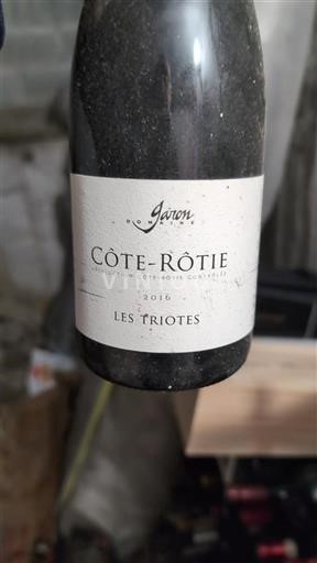 Vallée du Rhône Côte-rôtie Domaine Garon Les Triotes 2016