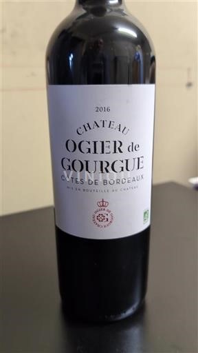 Bordeaux Côtes-de-Bordeaux Château Ogier De Gourgue 2016