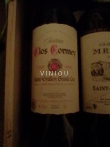 Bordeaux Saint-Émilion Grand Cru Château Clos Cormey 2020