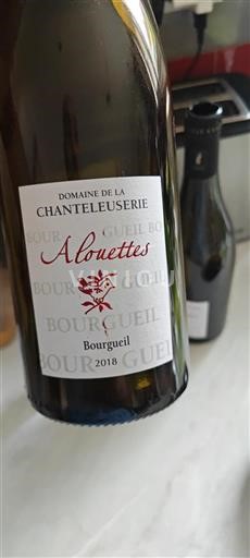 Loiredalen Bourgueil Domaine La Chanteleuserie Alouettes 2018
