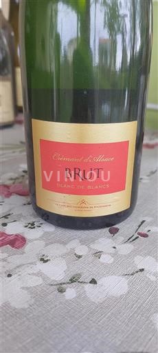 Alsace Crémant d'Alsace La Cave Des Vignerons De Pfaffenheim Blanc de Blancs Icke årgångsbetecknad