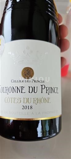 Thung lũng Rhône Côtes-du-rhône Cellier Des Princes Couronne du Prince 2018