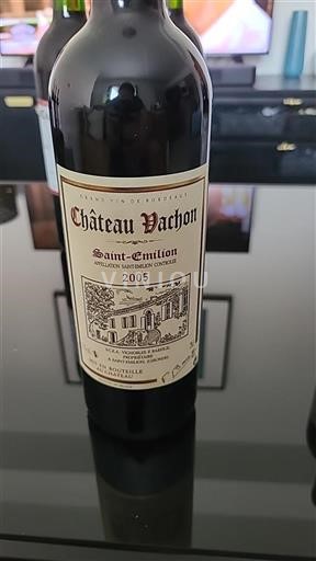 Burdeos Saint-Émilion Domaine Vachon 2005