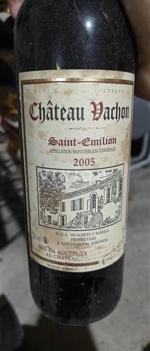 Bordéus Saint-Émilion Domaine Vachon 2005