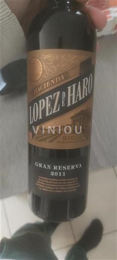 La Rioja Rioja Hacienda Lopez De Haro Gran Reserva 2011