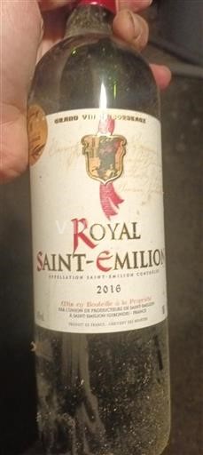 Bordéus Saint-Émilion Royal 2016