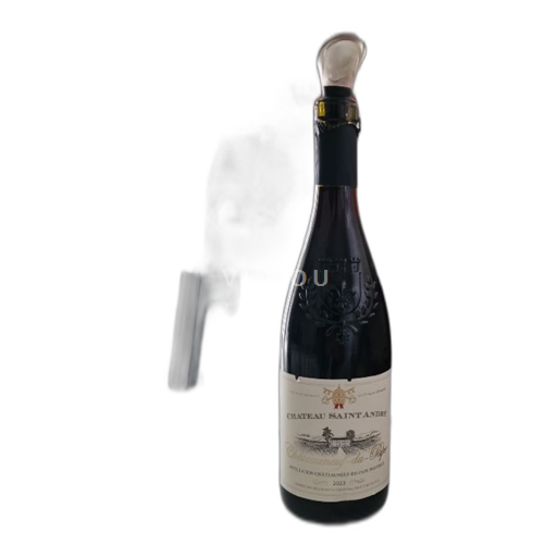 Vale do Ródano Châteauneuf-du-Pape Château Saintandré Não Sazonado