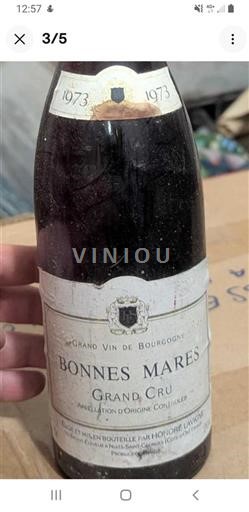 Burgundsko Bonnes-mares Grand Cru Honoré Lavigne 1973