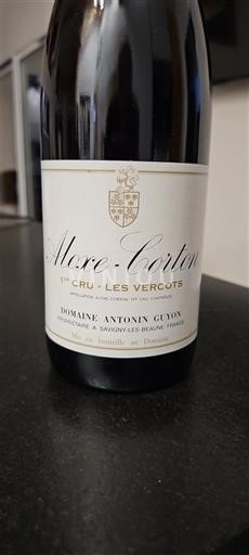 Bourgogne Aloxe-Corton Premier Cru Antonin Guyon Les Vercots 2013