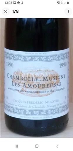 Burgundsko Nespecifikováno Premier Cru Jacquesfrédéric Mugnier Les Amoureuses 1990