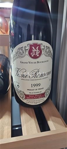 Burgundija Вон-Романе Jeanpierre Mugneret 1999