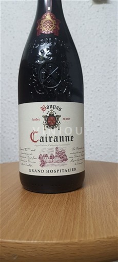 Thung lũng Rhône Cairanne Bonpas Grand Hospitalier 2023